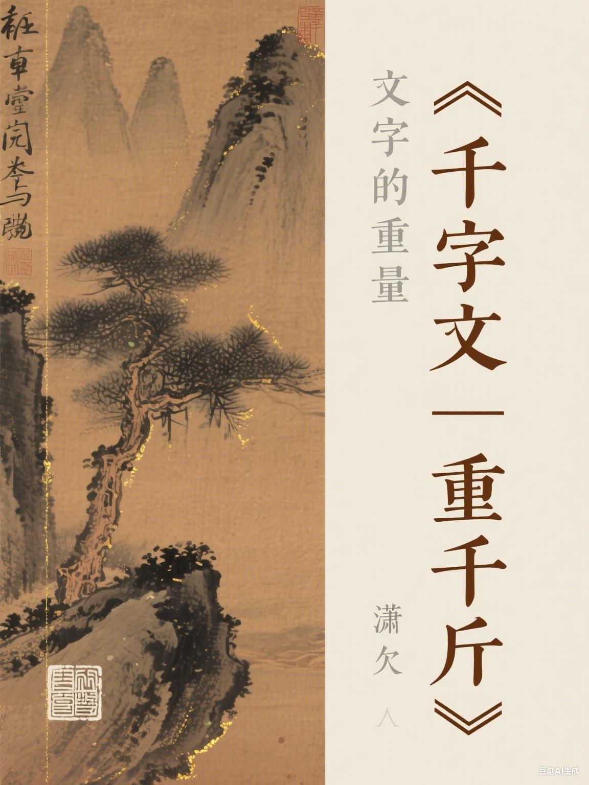 千字文:重千斤 千字文:重千斤